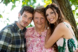 Familienfoto Oma und Ihre Enkel, Generationen