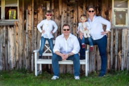 Foto coole Familie mit Sonnenbrille