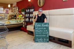 Danijela Novakovic im Café Alte Bäckerei in Birkenfeld - Fotoprojekt 